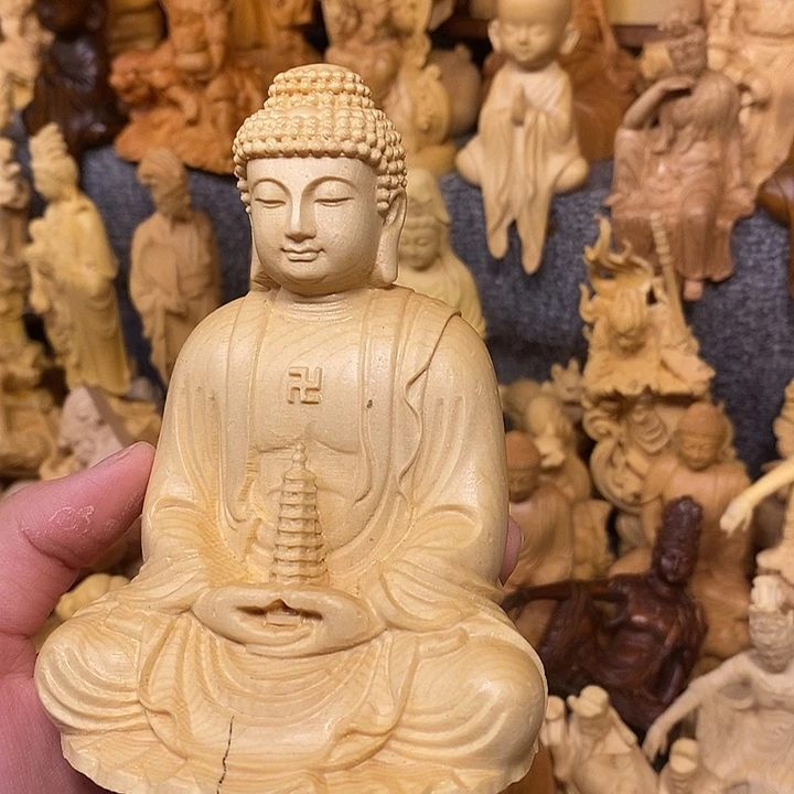 桧木桧木瑕疵药师佛