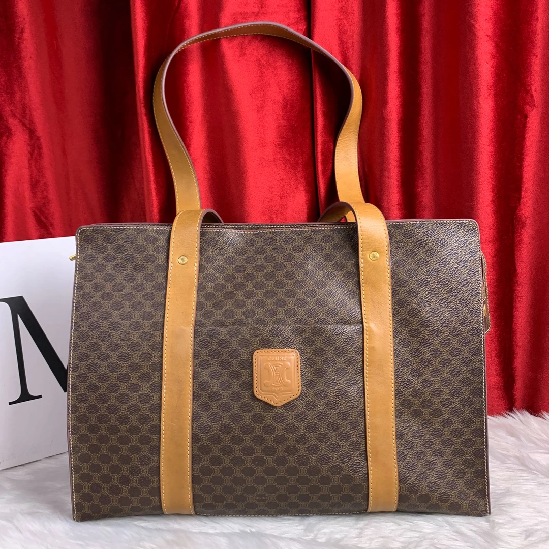 95新 Celine/思琳 老花单肩托特包/KH09404025/4025/修复品