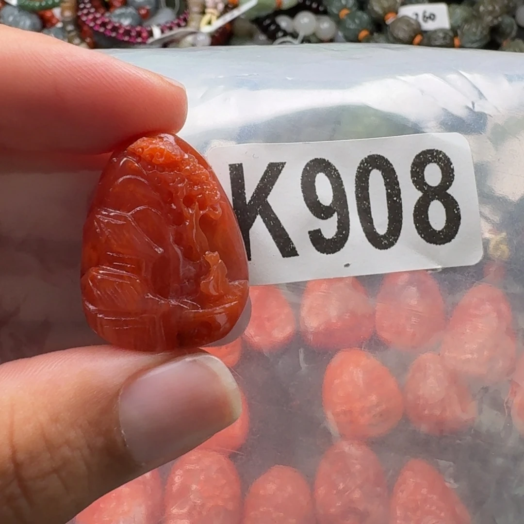 未镶嵌南红玛瑙珠宝奇石