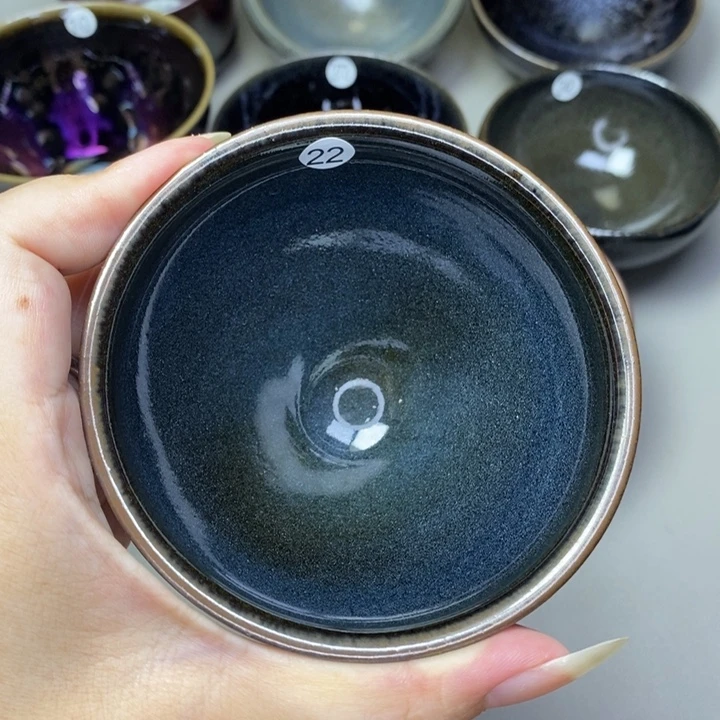 茶盏建窑建盏主人杯