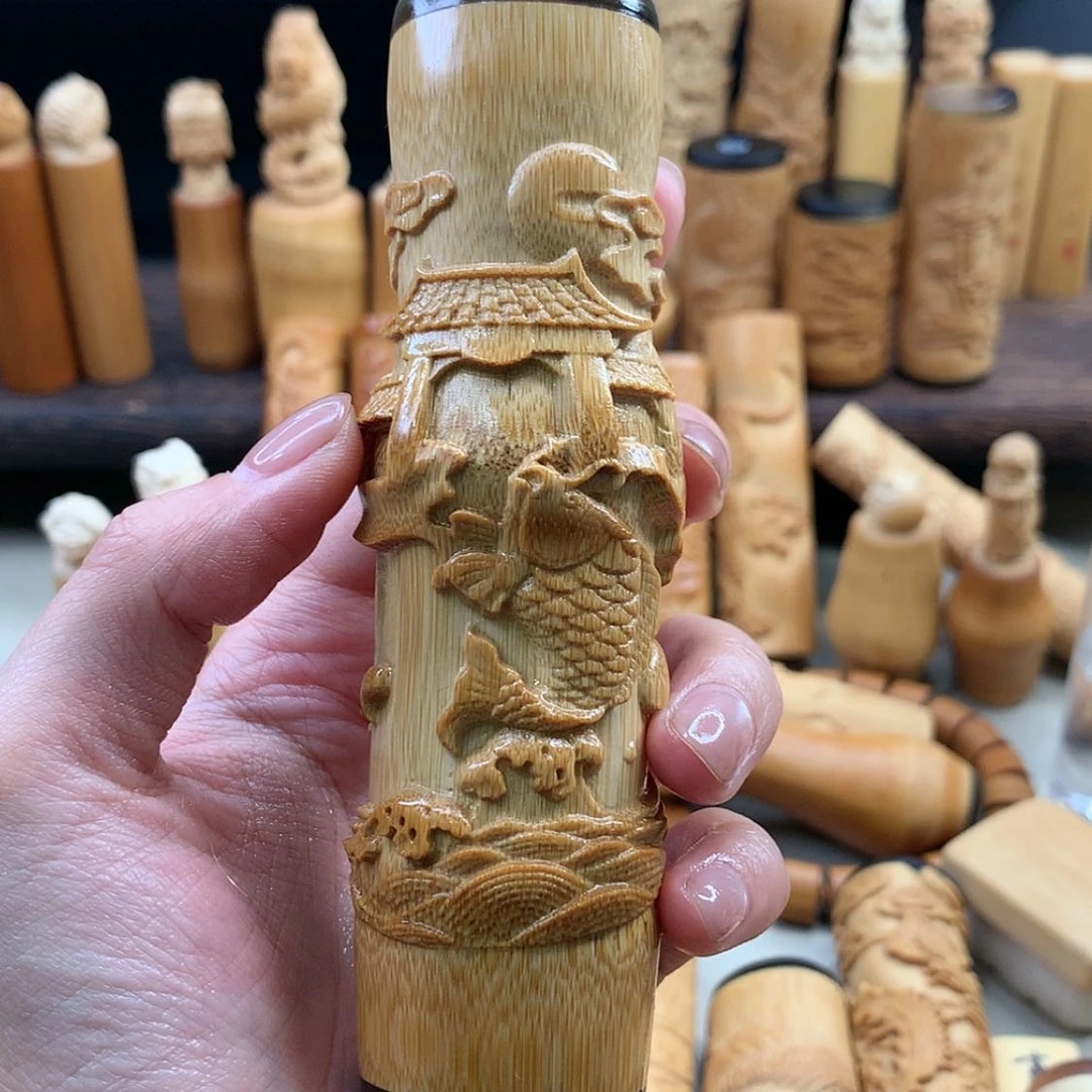 【闪购商品】竹开裂实心竹哈哈哈哈哈哈