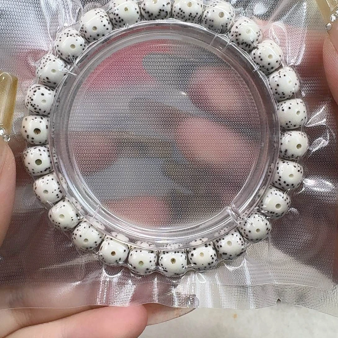 星月菩提手串5入门原生态原脂白98