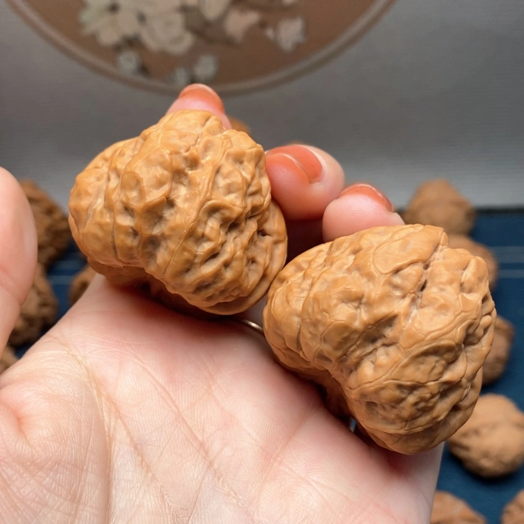 把件文玩核桃8蛙40.5