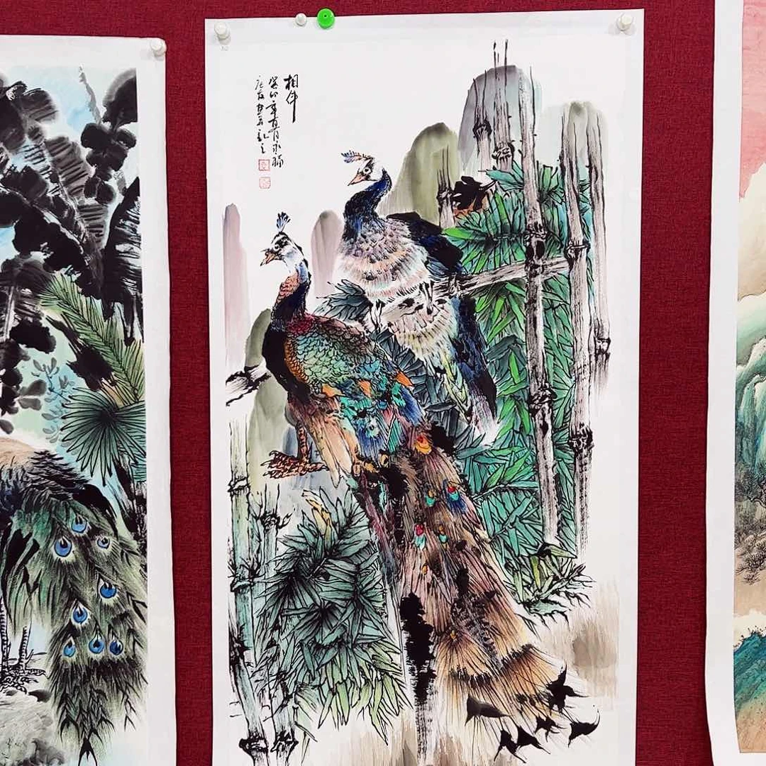 国画用****0国画作品集的