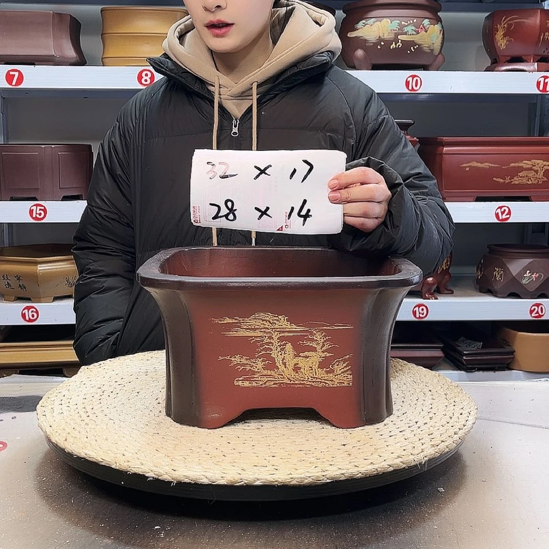 花盆紫砂紫砂花盆
