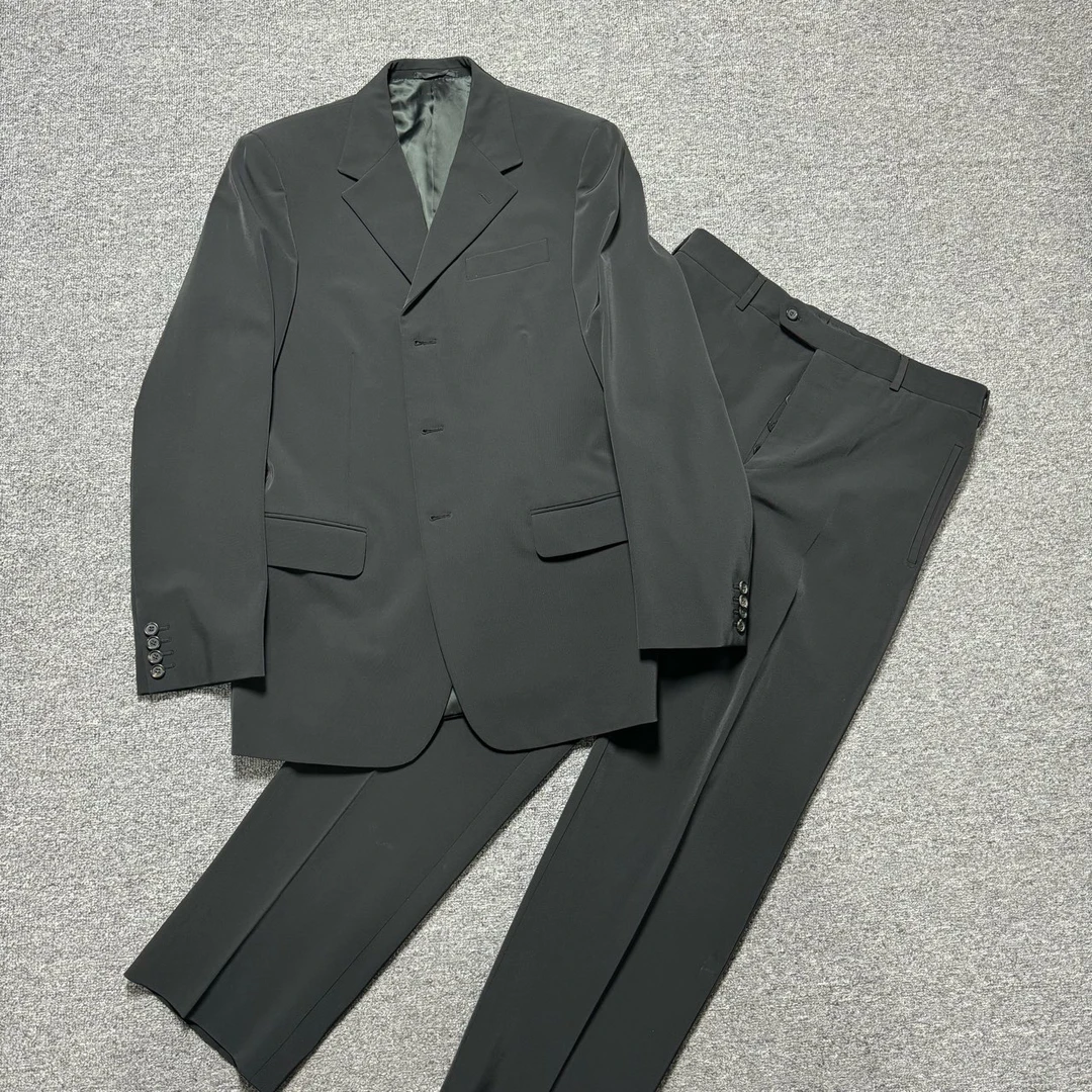 99新 Prada/普拉达 7951330 Prada普拉达黑色西装 一套 48码