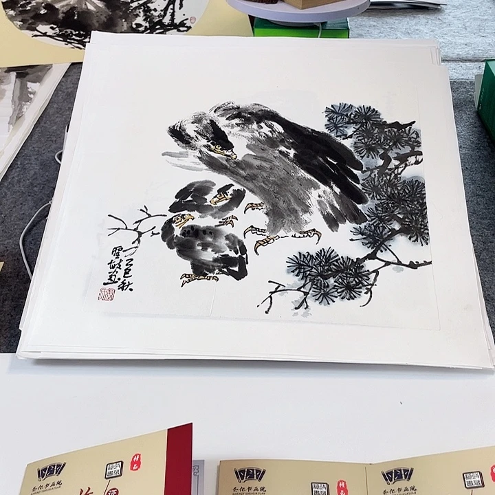 国画张圣敏先生纯手绘作品