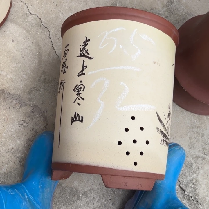 紫砂花盆紫砂的颜色