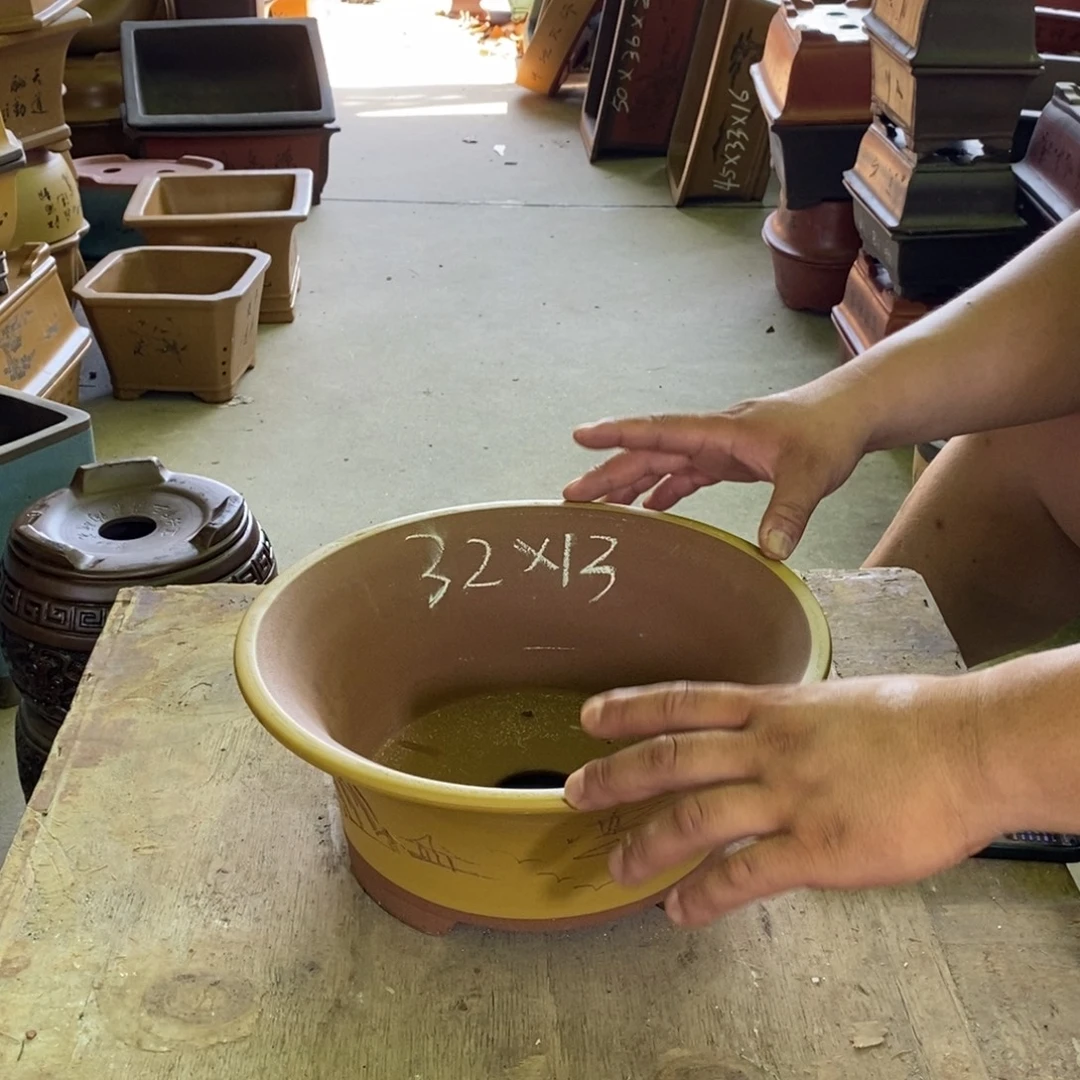 紫砂花盆紫砂紫砂