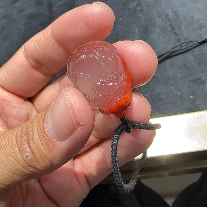南红玛瑙未镶嵌颈饰