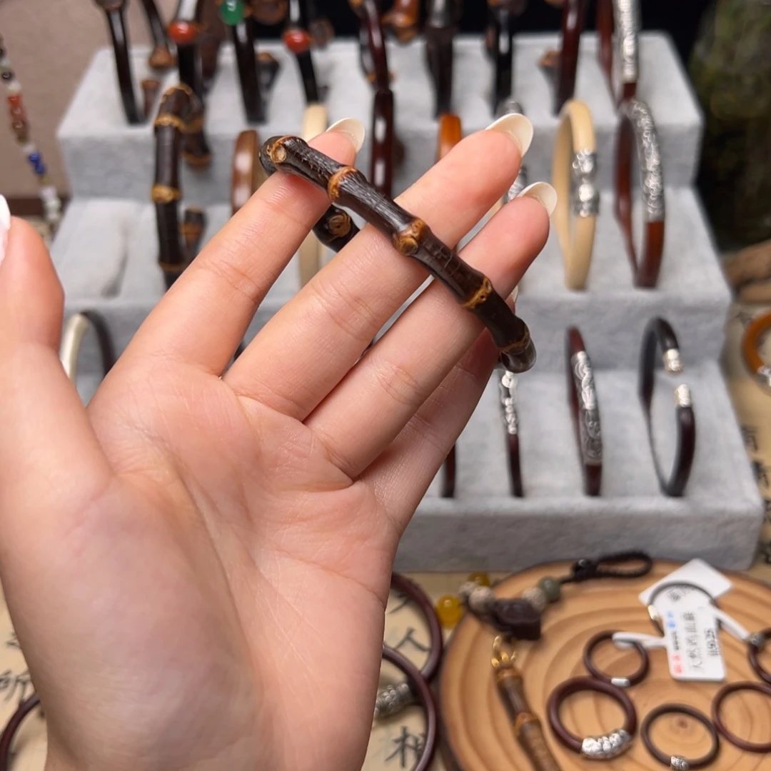 东***阳手串/手链藤类藤镯紫竹藤手镯