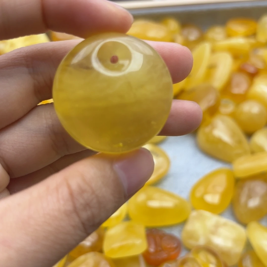 琥珀未镶嵌珠宝奇石