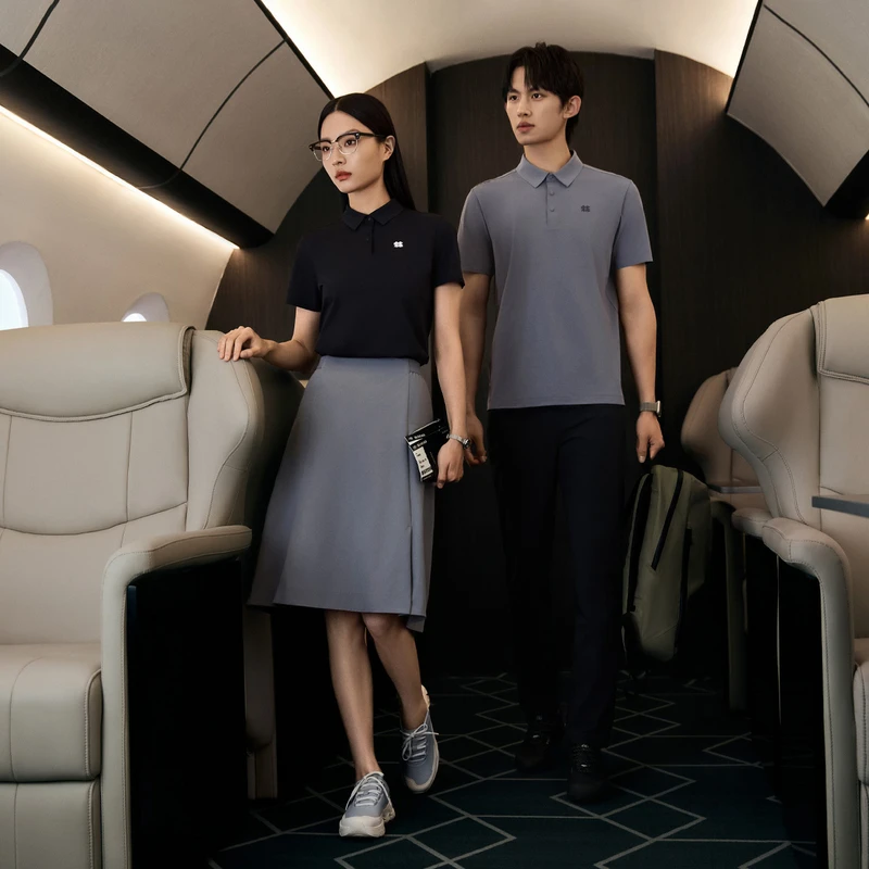 KOLON SPORT可隆男女SECO短袖POLO衫抗菌UPF50+防晒吸湿速干T恤