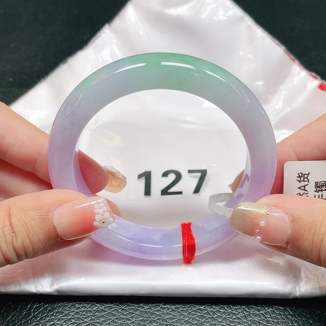 未镶嵌手镯翡翠正圈