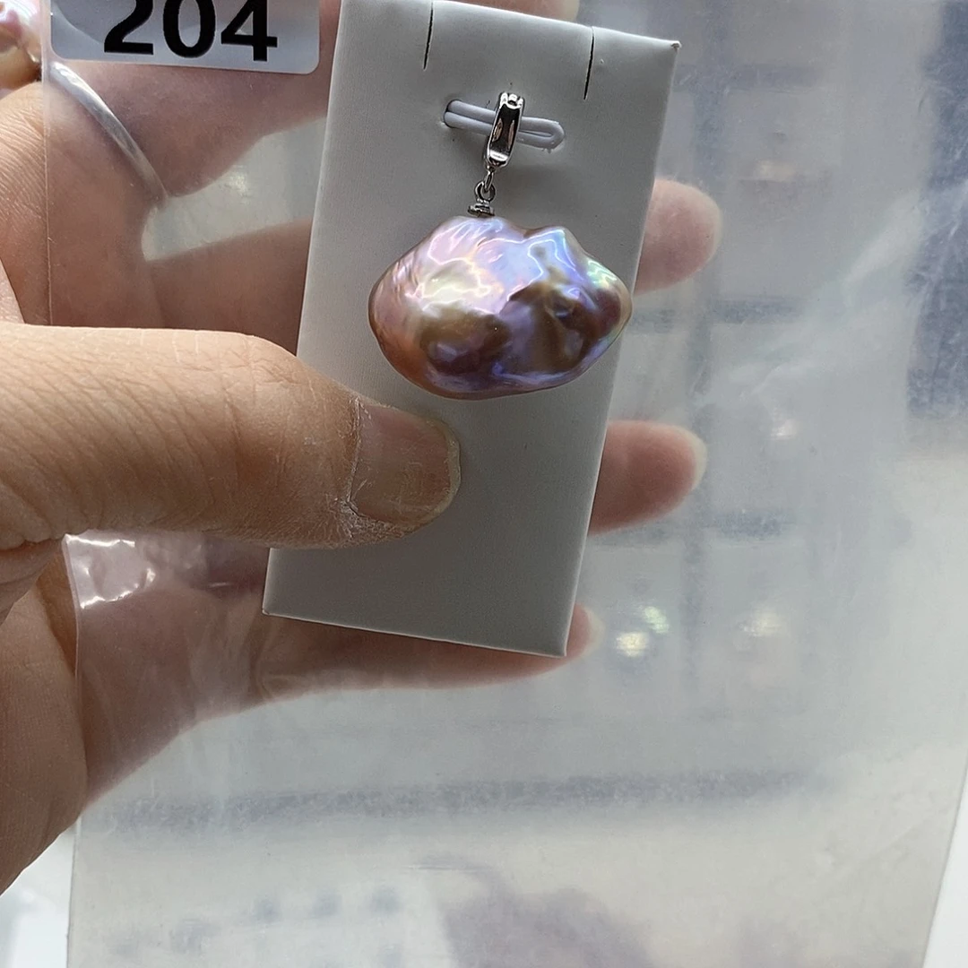颈饰合金淡水珍珠