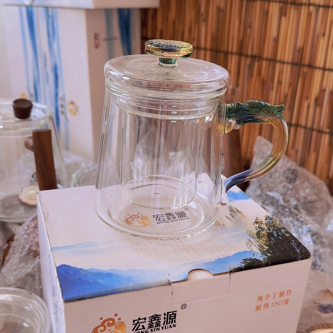 高硼硅玻璃茶水分离款S027