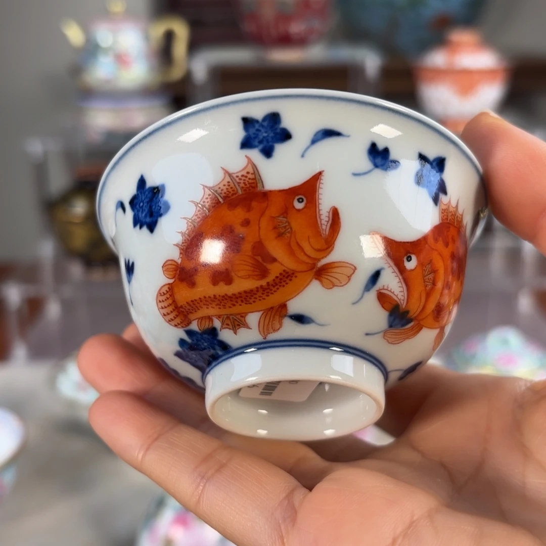 伊***曼陶纯手工手绘 高端茶器