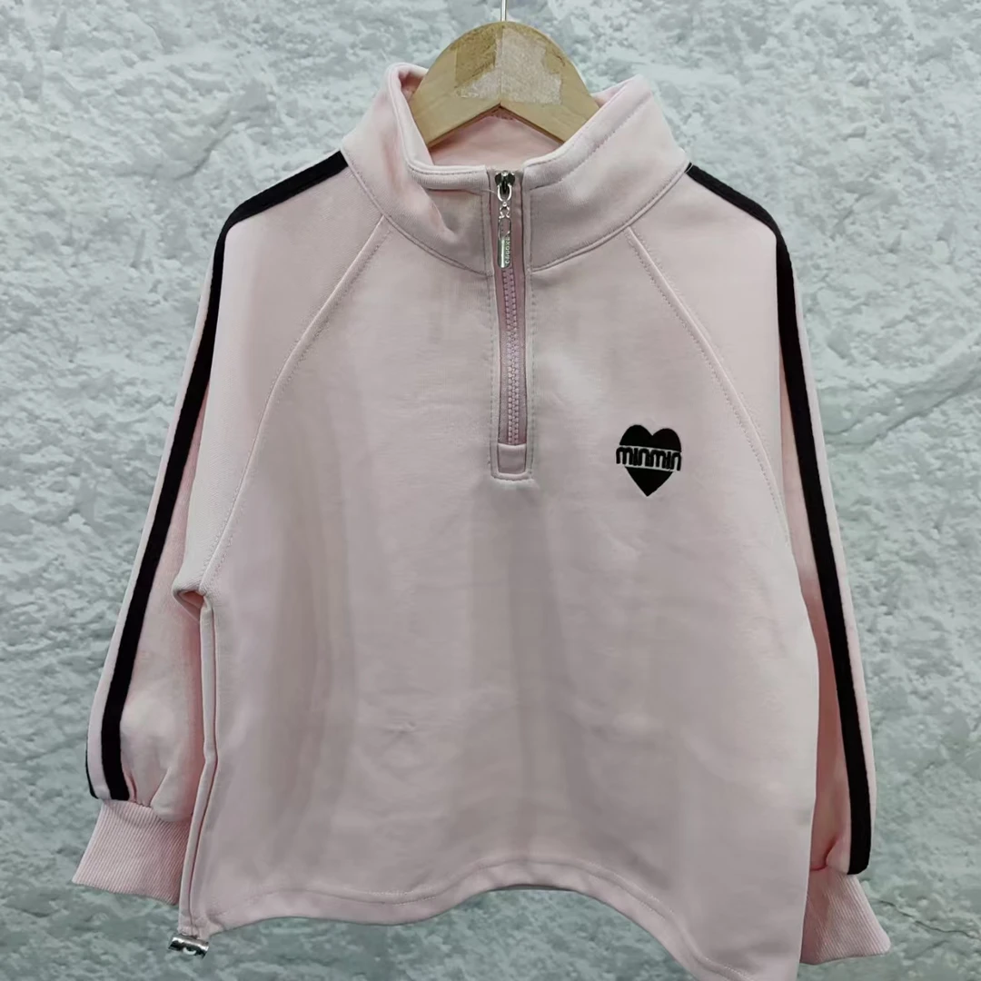 KQ立领拉链不加绒卫衣随机