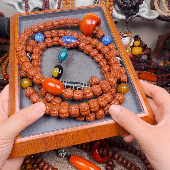 金刚菩提吊坠灭霸盘龙