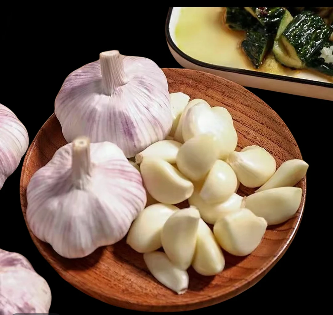 【金乡大蒜】紫白皮分瓣蒜干蒜新鲜炒菜香味十足可凉拌腌制