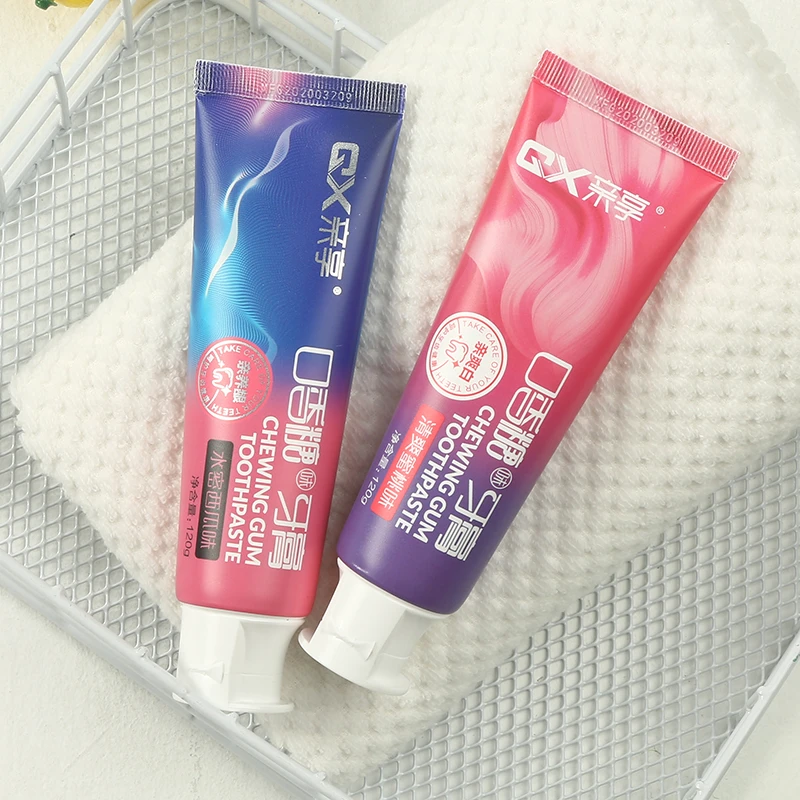 【粉丝专享】口香糖牙膏清新口气便携装清洁清洁护龈果味通用家庭