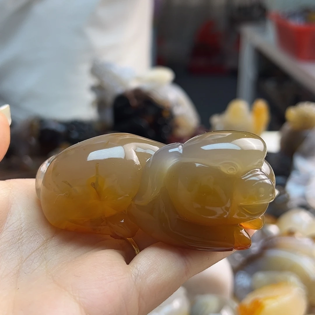 玛瑙/玉髓未镶嵌吊坠(不含链)