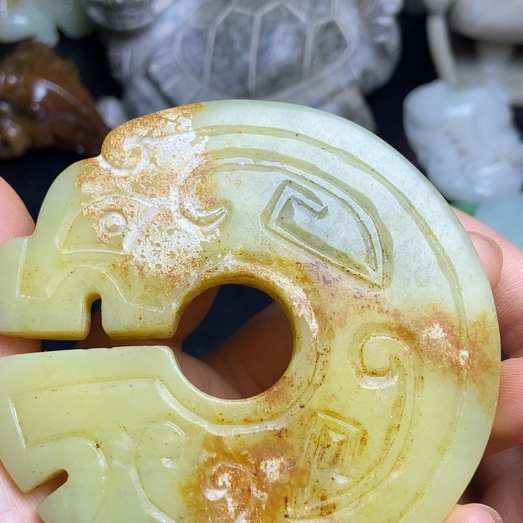 和田玉（糖玉）未镶嵌挂件