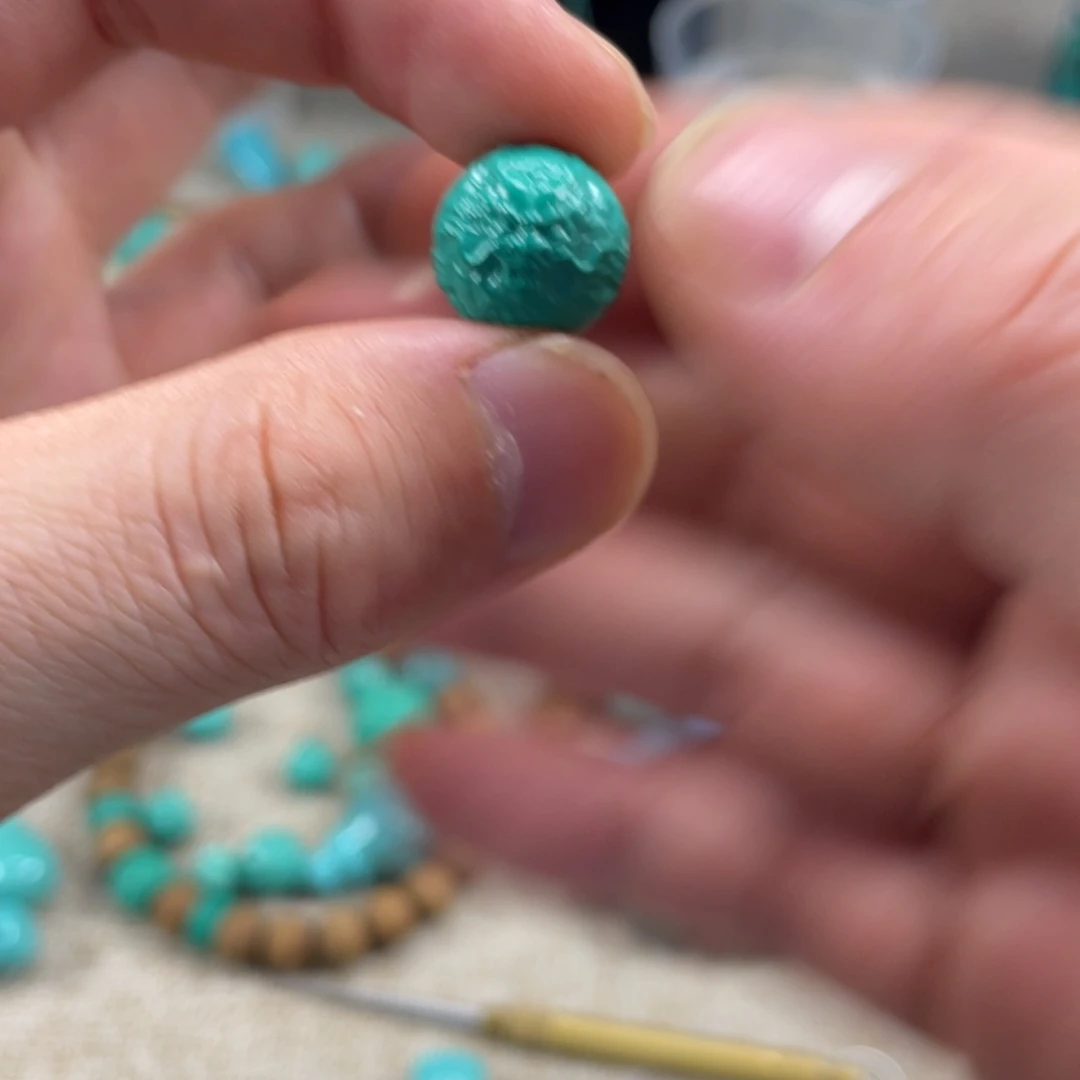 原生态湖北矿小配饰，直径13