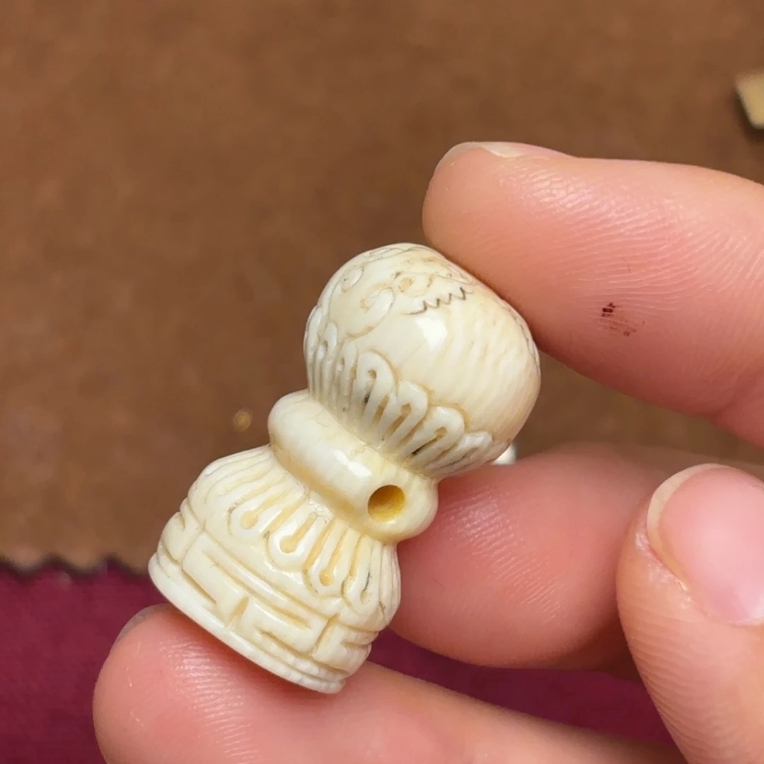 玻璃颈饰藏传小配饰