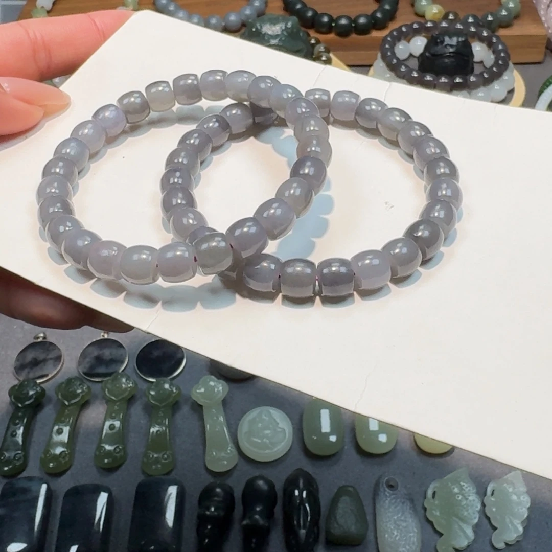 和田玉颈饰未镶嵌拍一发一多样性发货