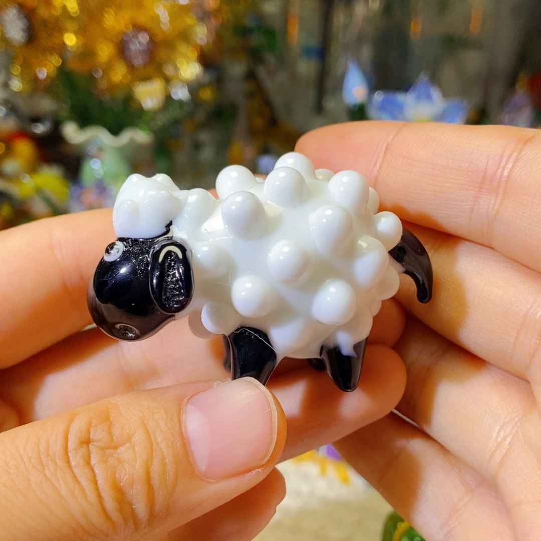 手工艺品琉璃小羊