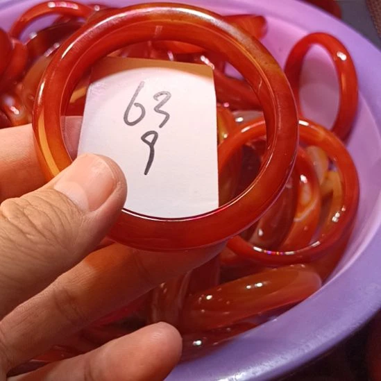 玛瑙/玉髓未镶嵌手镯