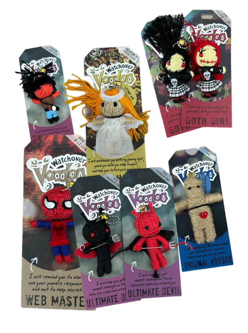 潮玩手工DIY编制木乃伊玩偶（带故事卡牌）