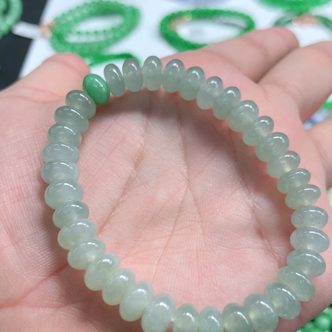 未镶嵌手链翡翠翡翠