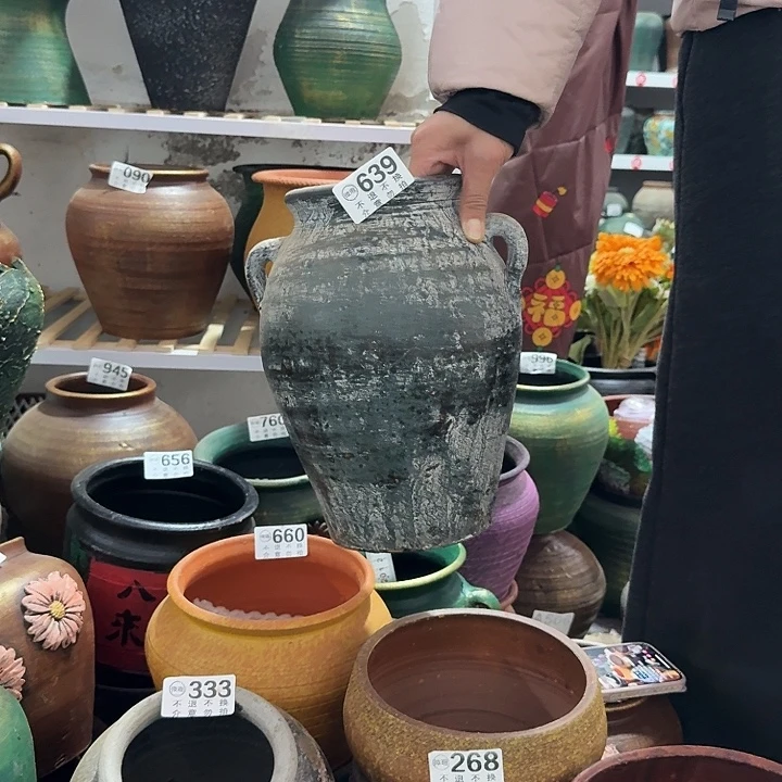 做旧双耳639高度28口径13