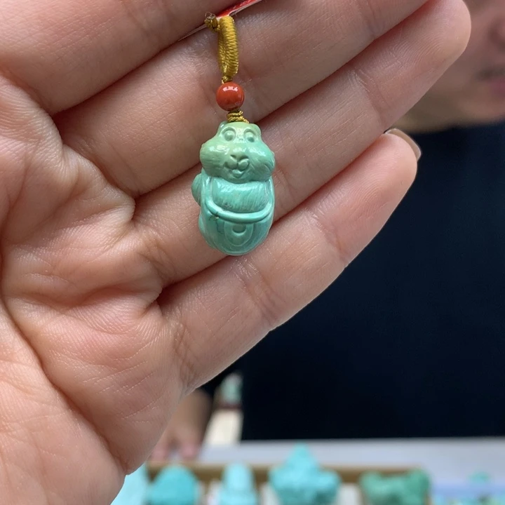 绿松石未镶嵌配饰