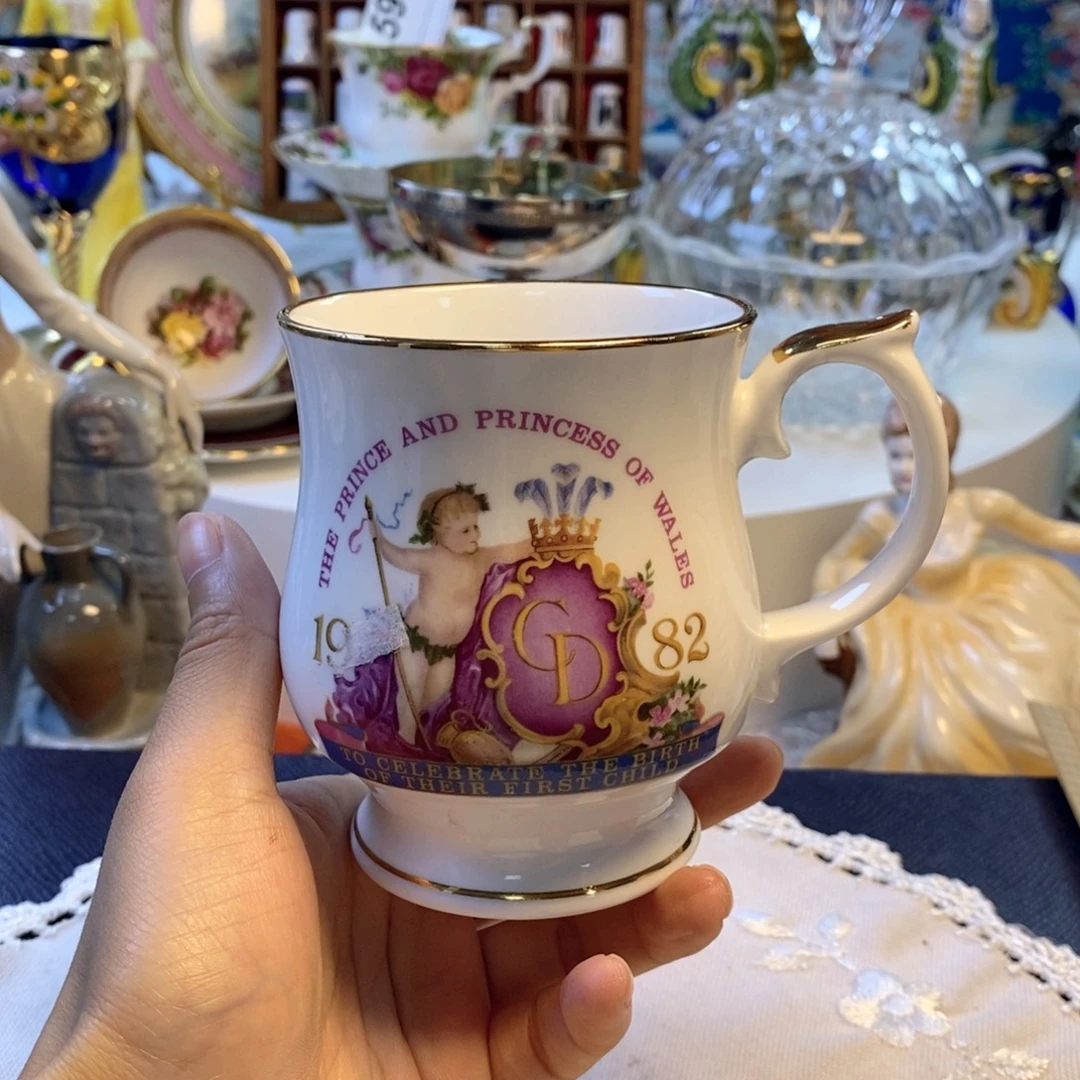 瓷片瓷器欧瓷咖啡杯水晶杯