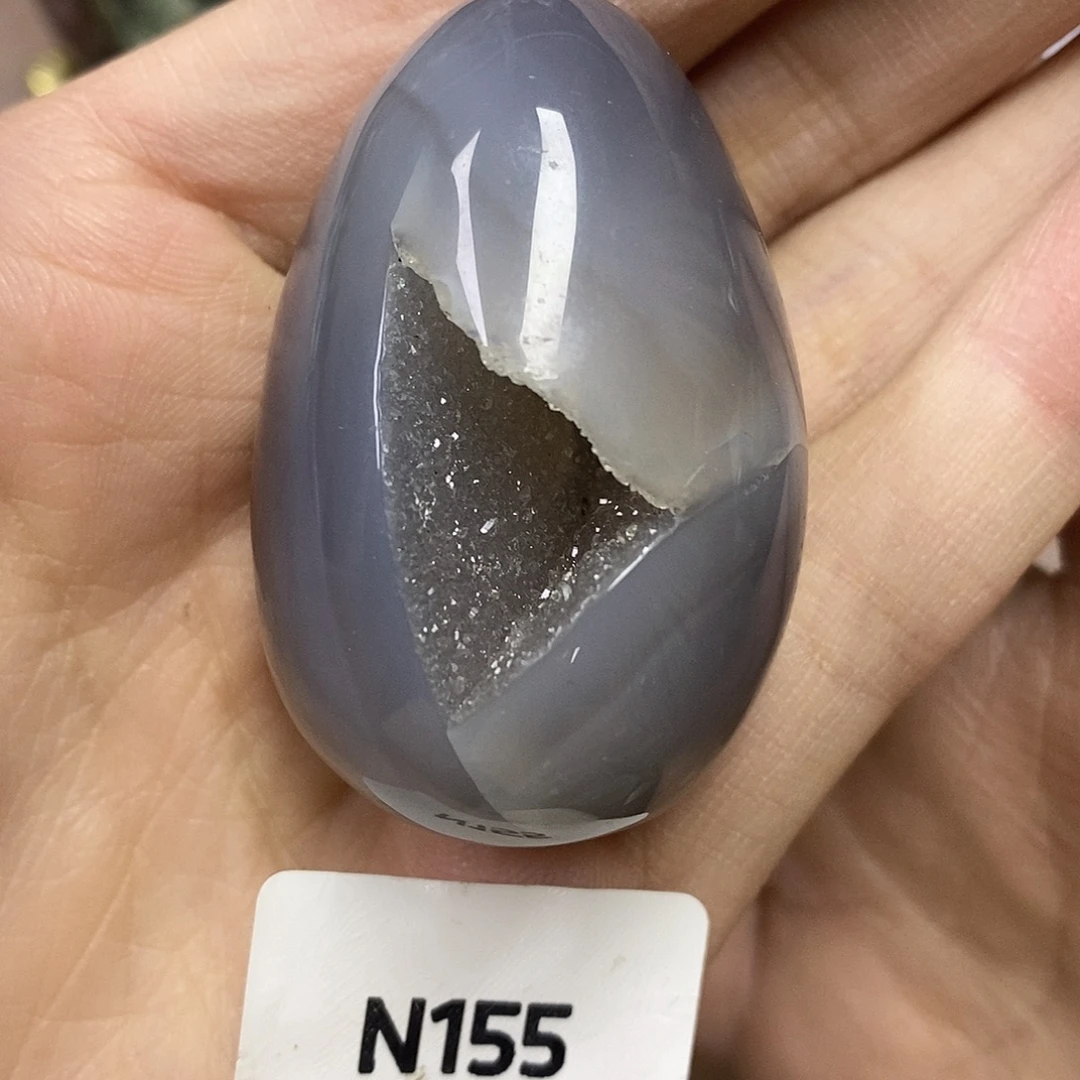 玛瑙/玉髓未镶嵌天然玛瑙龙蛋