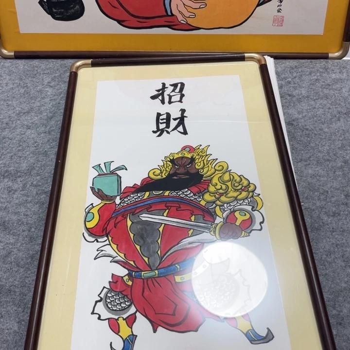 国画手绘禅意画一物一拍