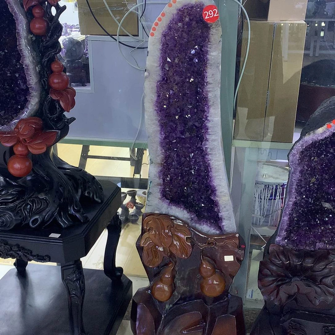 未镶嵌大型摆件（非配饰）紫晶