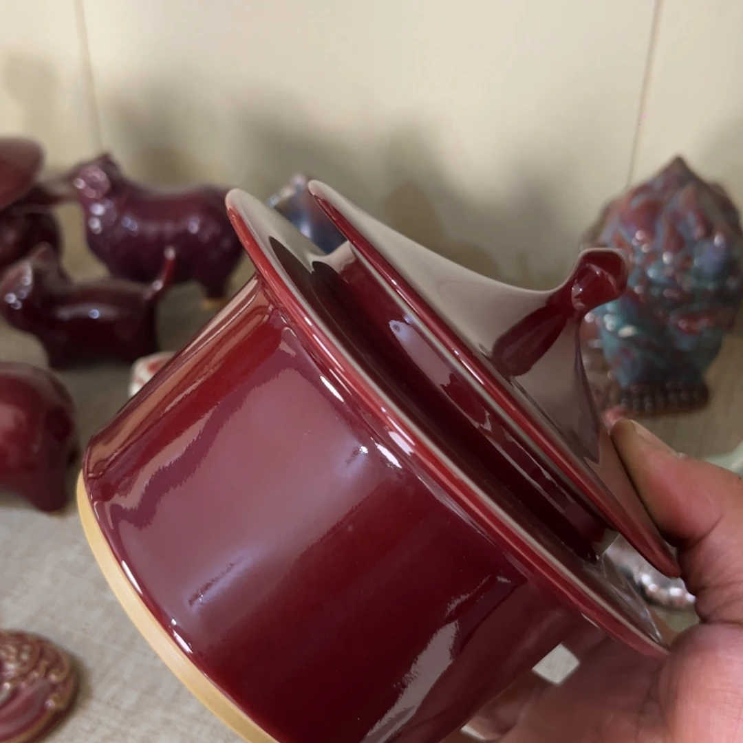 壶神垕钧瓷艺术作品微微瑕