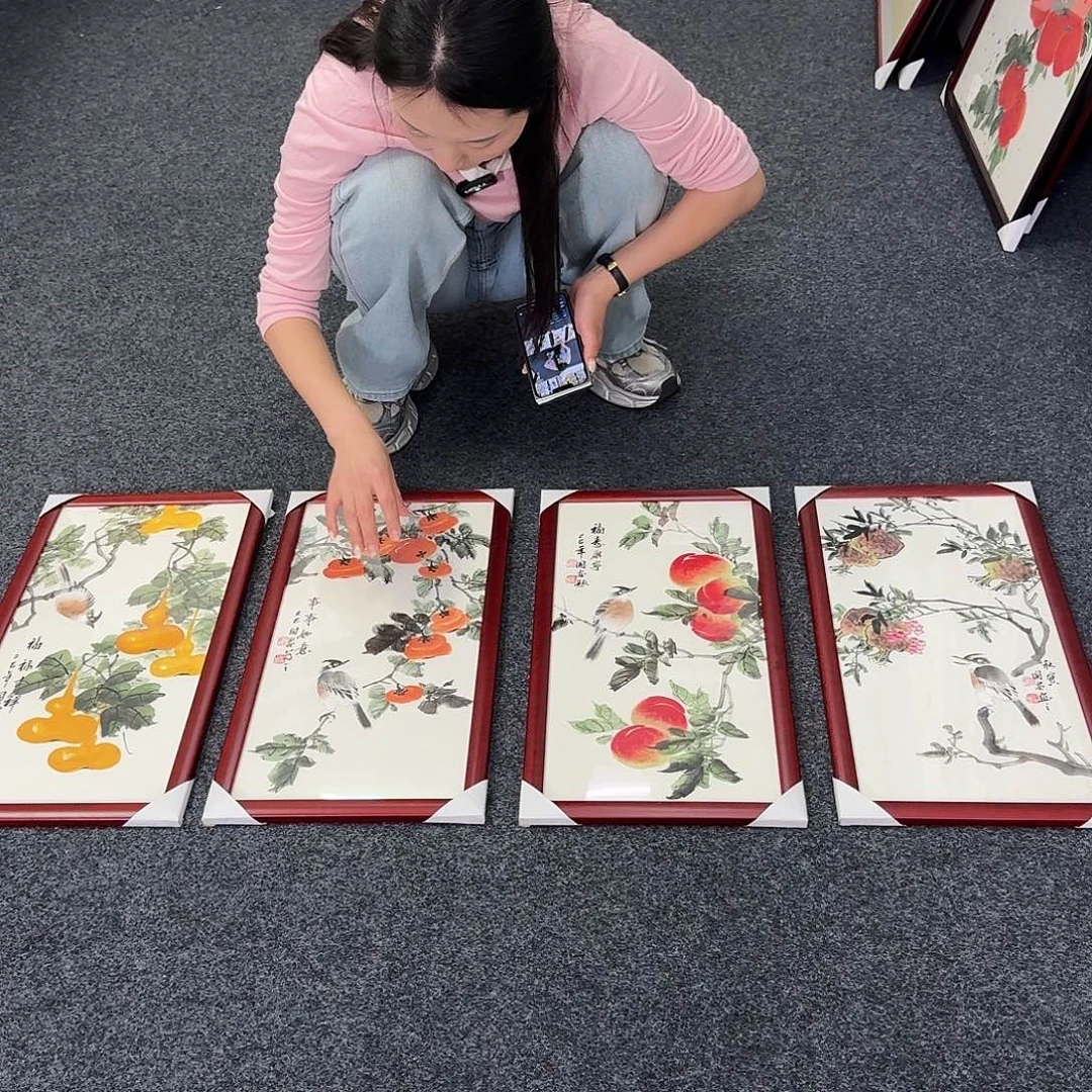 纯手绘国画作品作品