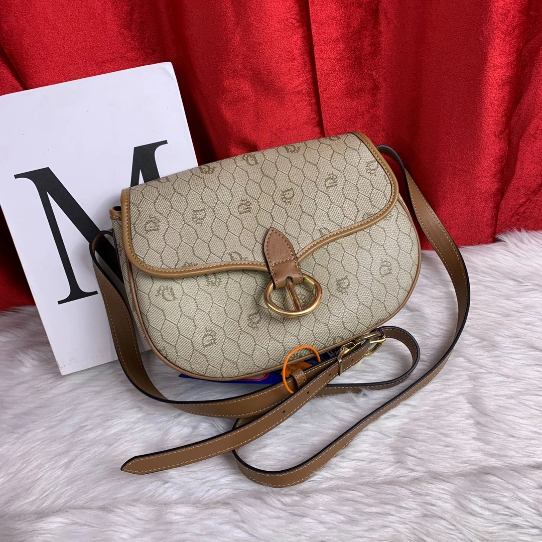95新 DIOR/迪奥 老花斜挎包/F3AR06525233/5233/修复品