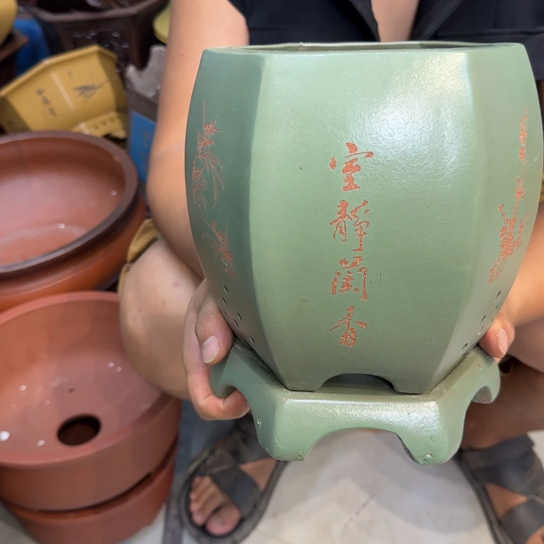 花盆紫砂口径18.20口径