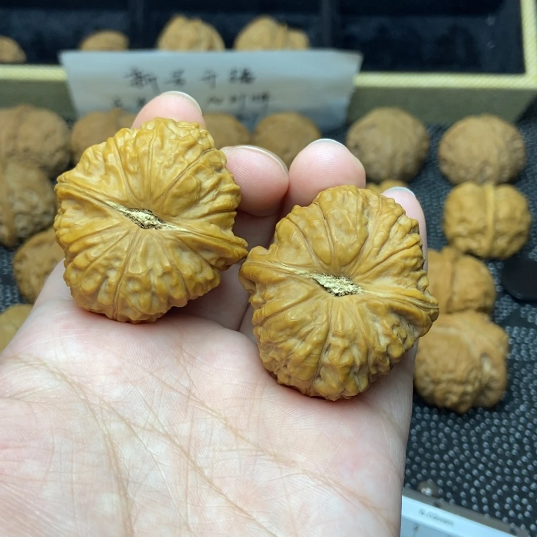文玩核桃把件南瓜墩