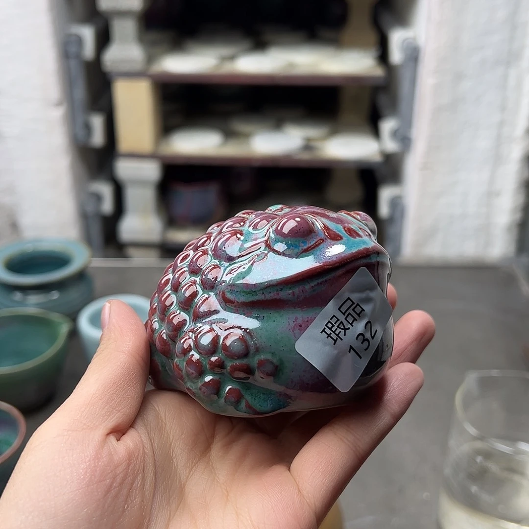 摆件陶窑口自销原矿钧瓷