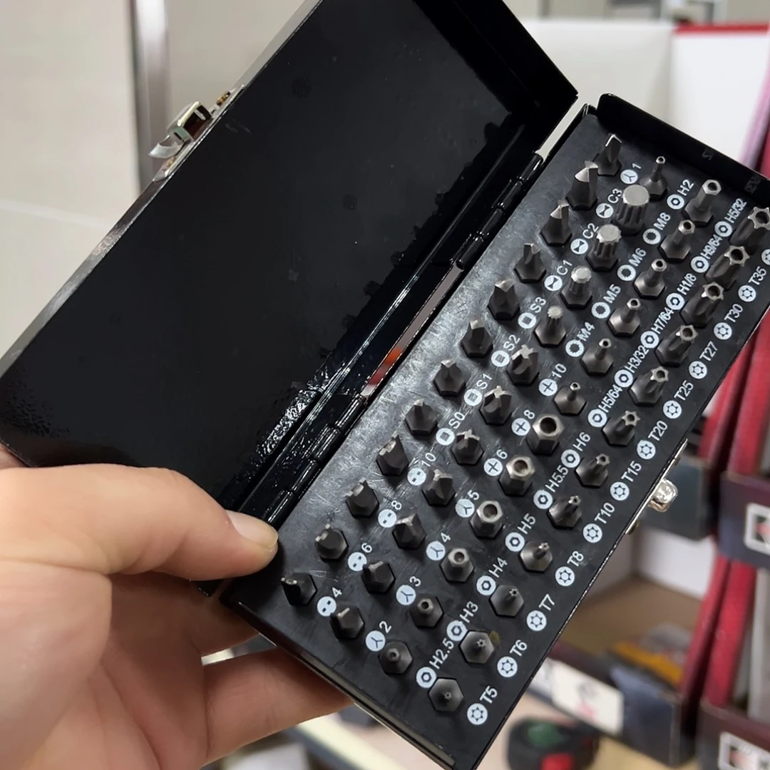 35号异形批头48件套铁盒