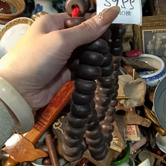 黑***地瓷片3955号工艺品