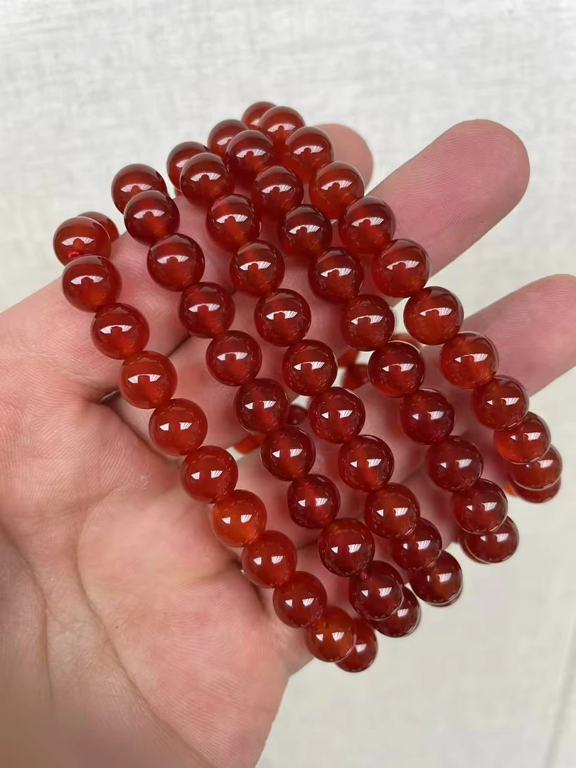 天然红玛瑙单圈手链多样性发其一