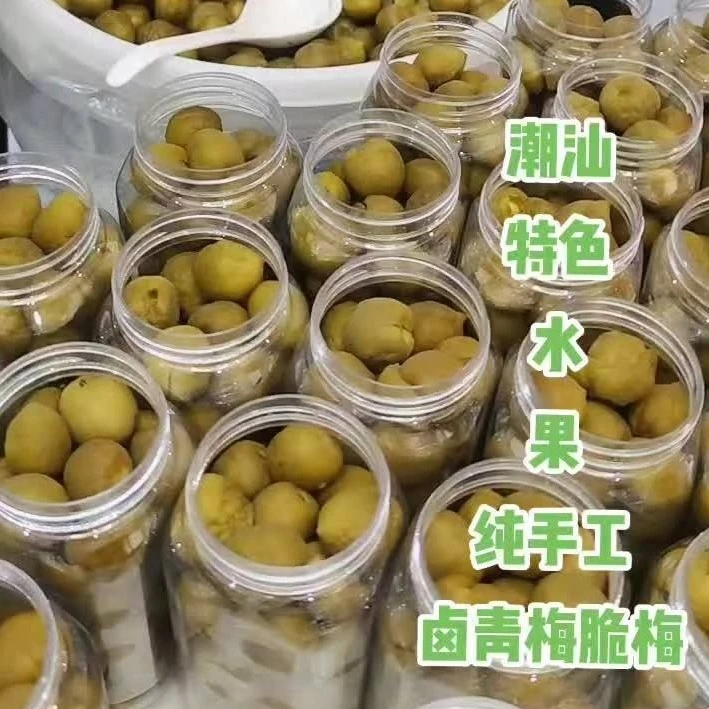 潮汕陆丰甲子特产酸甜脆梅蜂蜜浸脆梅酸酸甜甜好滋味爽口香水柠檬